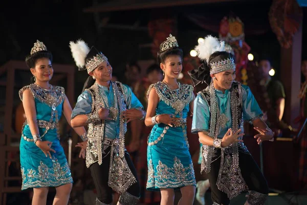 Бангкок Таиланд Января 2019 Года Неопознанный Танцор Танцует Северо Восточный — стоковое фото
