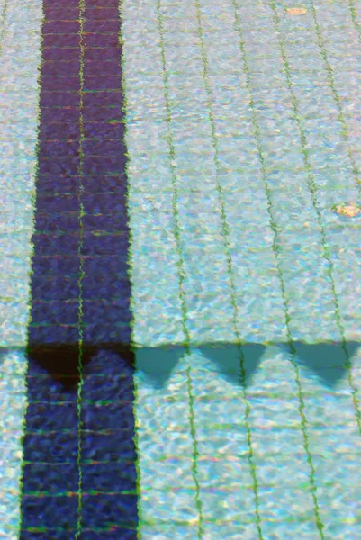 Καλοκαιρινή Μέρα Στην Πισίνα Φόντο Και Υφή Έννοια Κυματισμός Νερού — Φωτογραφία Αρχείου