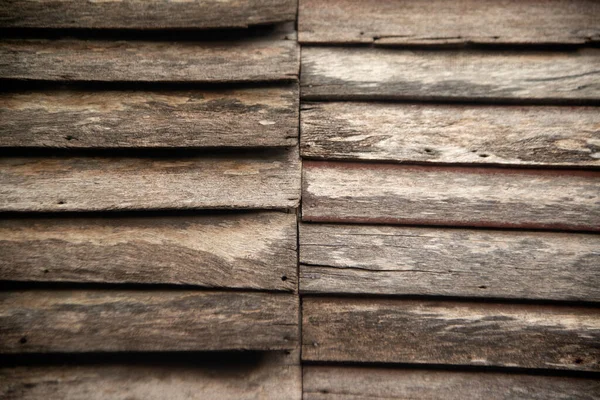 古い木壁の割れた表面テクスチャまたは背景 — ストック写真