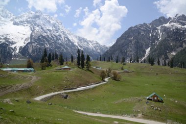Sonamarg, Kaşmir 'in altın çayırıdır. Çam ormanları, çayırları ve el değmemiş beyaz buzulları olan doğal güzelliklerin diyarı. Yürüyüş, ata binmek ve kar nalı sürmek için mükemmel. Temiz havayı ve nefes kesici manzarayı deneyimlemek için..