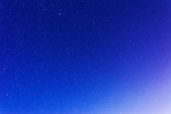 Błękitne Niebo Gwiazdami — Zdjęcie stockowe