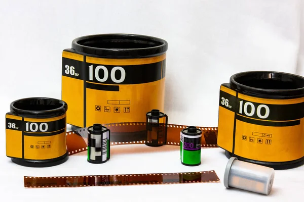 Photography Items Flower Pot Photography Films — Stock Photo, Image