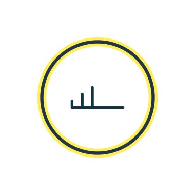 Internet simge çizgi vektör Illustration. Güzel ağ öğesi de düşük bağlantı simgesi öğesi olarak kullanılabilir.