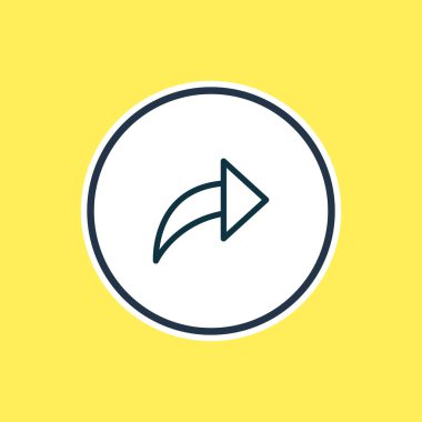 Hisse simgesi çizgi vektör Illustration. Güzel topluluk öğe de simgesi öğe yayım olarak kullanılabilir.