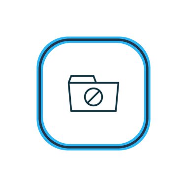 Kapalı simge çizgi vektör Illustration. Güzel belge öğesi de kilitli simgesi öğesi olarak kullanılabilir.