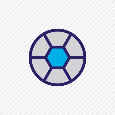 futbol simge resmi satır renkli. Güzel yaşam tarzı öğesi de futbol simgesi öğesi olarak kullanılabilir.