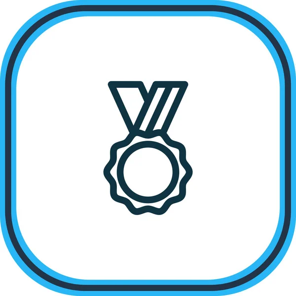 Illustrazione vettoriale della linea di icone del premio. Bellissimo elemento hobby può anche essere utilizzato come elemento icona medaglia. — Vettoriale Stock