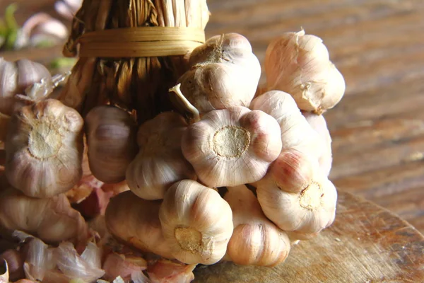 Kryddig matlagning ingrediens vitlök för thailändsk mat — Stockfoto