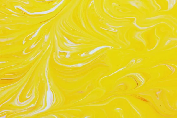 漂亮的抽象混合了白色和黄色的特写 用于抽象和纹理背景 — 图库照片