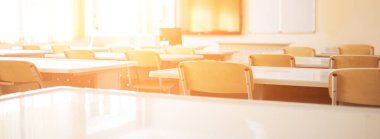 Okul tatillerinde boş okul, okula dönüş, çocuk eğitimi..