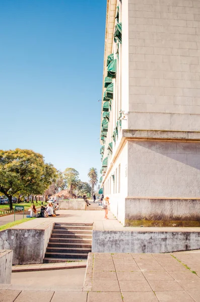 Buenos Aires Argentinien September 2018 Architektonische Details Des Uba Faculdad — Stockfoto