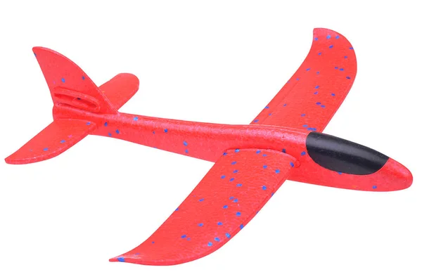 Mainan pesawat plastik untuk aktivitas luar ruangan — Stok Foto