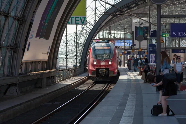 Berlim Alemanha Junho 2019 Trem Bombardier Talent Operado Pela Deutsche — Fotografia de Stock