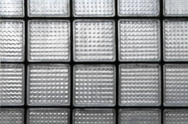 Efekt arkaplan için kirli cam blok yüzey.