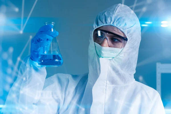 Scientists Hard Working Invented Coronavirus Vaccine Formula Laboratory Concept Coronavirus Stock Image