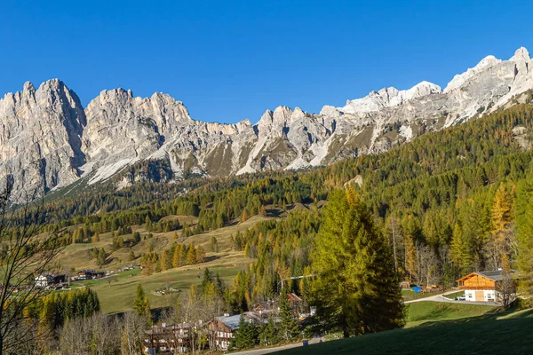 Cortina Ottobre 2014 Parco Nazionale Delle Dolomiti Ampezzo — Foto Stock