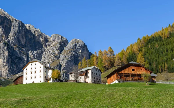 Calfosch Italia Ottobre 2014 Calfosch Paese Più Alto Con Residenti — Foto Stock