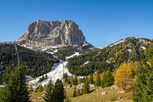 Val Gardena Italia Octubre 2014 Los Dolomitas Son Una Cordillera —  Fotos de Stock