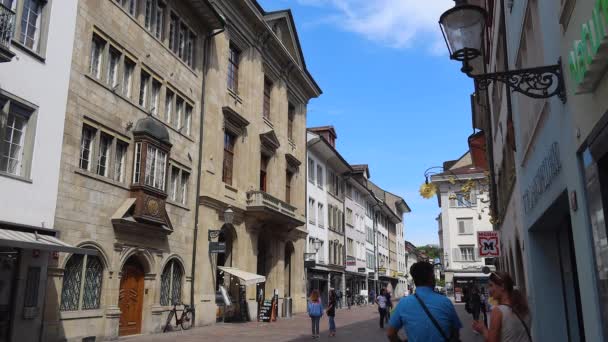 Winterthur Suíça Maio 2020 Imagem Histórica Cidade Velha Winterthur Sexta — Vídeo de Stock