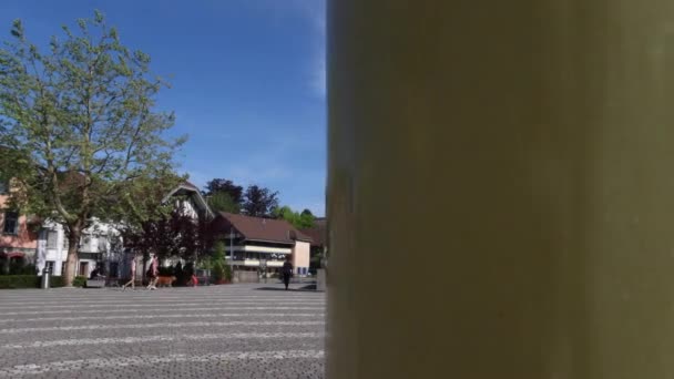 Langenthal Svizzera Maggio 2020 Piazza Vuota Langenthal Comune Del Distretto — Video Stock