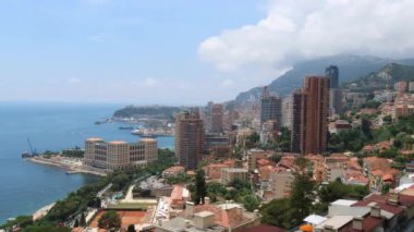 Monte Carlo, Monako - 2 Temmuz 2020: Monako Prensliğinin zaman aşımı.