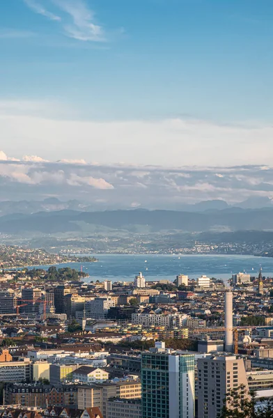 Zurich Suiza Julio 2020 Zurich Ciudad Más Grande Suiza Encuentra — Foto de Stock