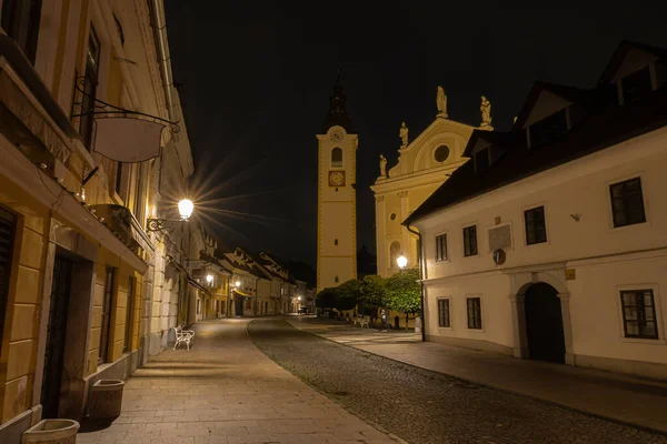 Kamnik Eslovênia Agosto 2020 Cidade Velha Kamnik Município Sul Dos — Fotografia de Stock