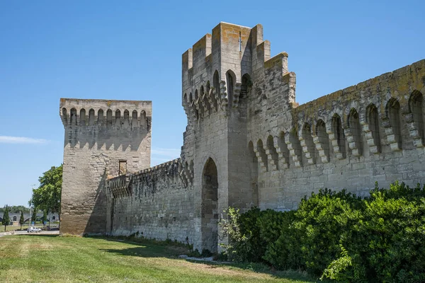 Avignon France กรกฎาคม 2020 าแพงของเม Avignon ในย คกลาง — ภาพถ่ายสต็อก