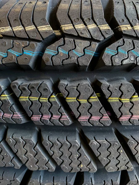 Zurich Switzerland November 2019 Pattern Tire Profile Repair Workshop — Stock Photo, Image