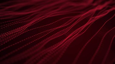 3 boyutlu DNA çizimi. Soyut dijital bağlantı noktaları ve çizgileri. DNA yapısı. Veri teknolojisi geçmişi. Ses dalgası. 3d oluşturma