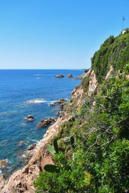 Akdeniz kıyısındaki dağ, Costa Bravo İspanya