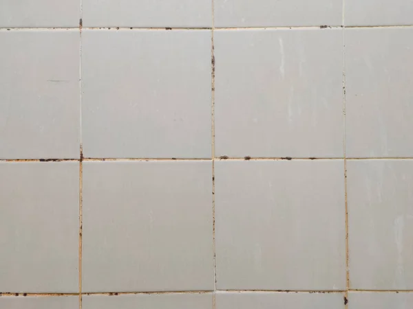 Beyaz banyo duvarında siyah lekeler var..