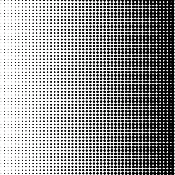 Чорний Напівтоновий Фон Векторне Зображення Ілюстрації — стоковий вектор