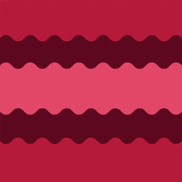Ροζ Και Κόκκινα Σγουρά Ριγέ Φόντο Εικόνα Εικονογράφηση Διάνυσμα — Διανυσματικό Αρχείο