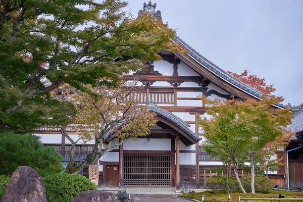 Kyoto Giappone Novembre 2016 Bella Sala Storica Davanti Cancello Del — Foto Stock