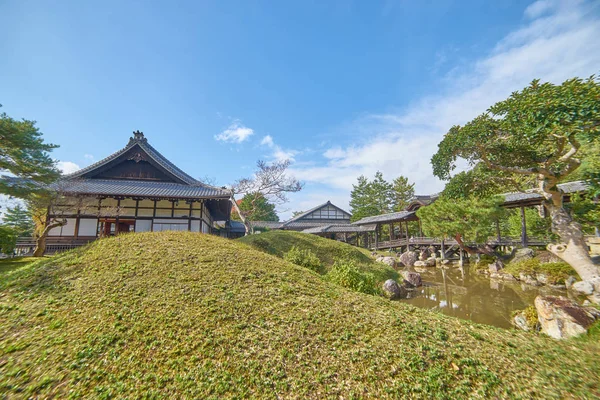 Kyoto Giappone Novembre 2016 Bella Sala Storica Davanti Cancello Del — Foto Stock