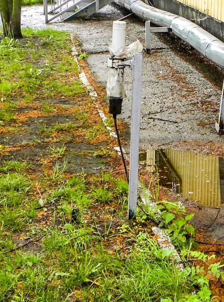 Radiation Probe Detector Village Chornobyl Chernobyl Area Ukraine — Stock Photo, Image