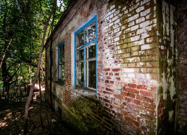Çernobil - Kopachi Anaokulunda Çernobil Bölgesi, Ukrayna 'da patlayan Çernobil santrali yakınlarında. Fotoğraf: Haziran 2013.