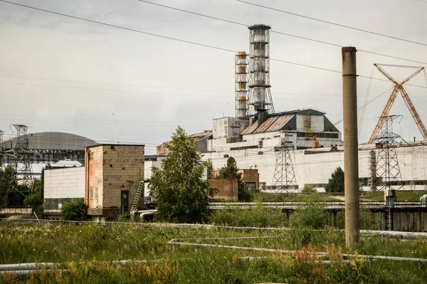 Kärnkraftverket Tjernobyl Ukraina Tidigare Del Sovjetunionen Bild Tagen Juni 2013 — Stockfoto