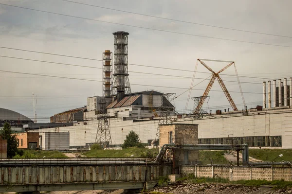 Reactor Central Nuclear Chernobyl Ucrania Antigua Parte Unión Soviética Imagen — Foto de Stock