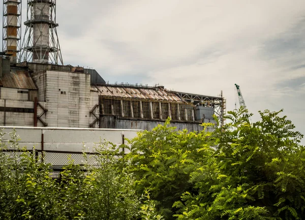Reactor Central Nuclear Chernobyl Ucrania Antigua Parte Unión Soviética Imagen — Foto de Stock