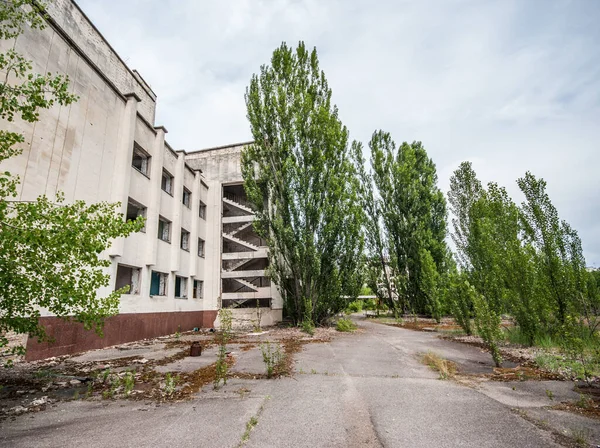 Cidade Abandonada Prypjat Área Chernobyl Ucrânia Antiga Parte Antiga União — Fotografia de Stock