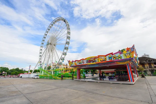 Bangkok Thaiföld 2018 Június Óriáskerék Karnevál Park — Stock Fotó