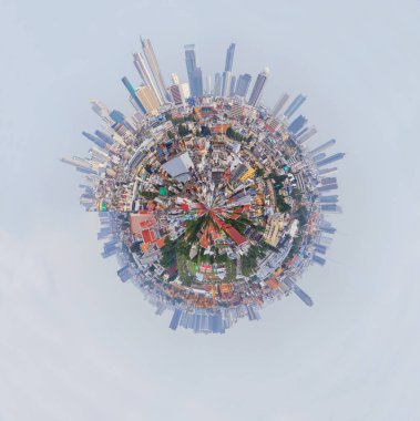 360 panorama yüksek kenti / daire panorama yüksek kenti