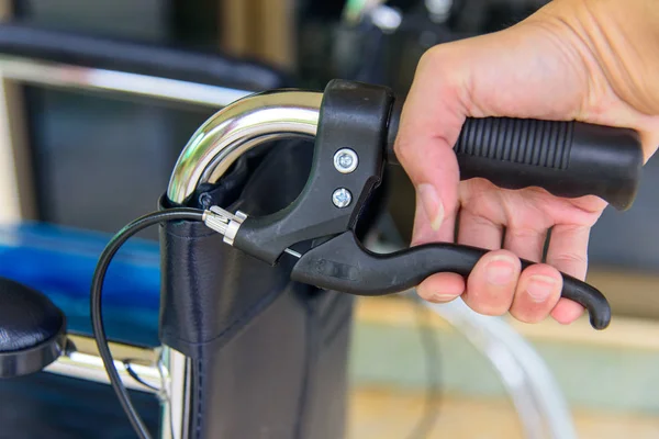 Brake System Wheelchair Safety — Stock Photo, Image