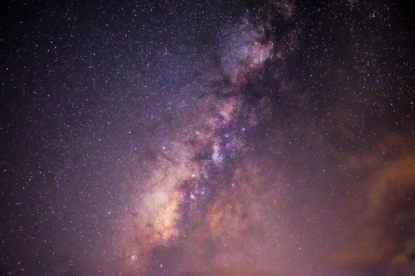 Vía Láctea Cielo Noche Oscura —  Fotos de Stock