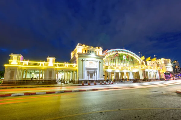 Bangkok Tailandia Junio 2019 Parte Delantera Del Tren Terminal Tren — Foto de Stock