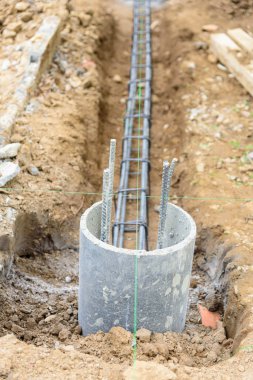 sütun demeti dökün için çelik çubuk