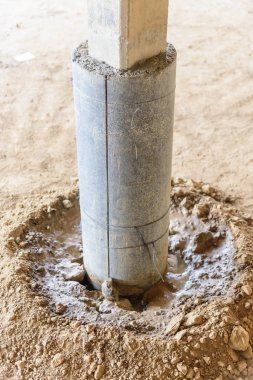 eski çimento ayağı yeniden 