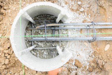 sütun demeti dökün için çelik çubuk